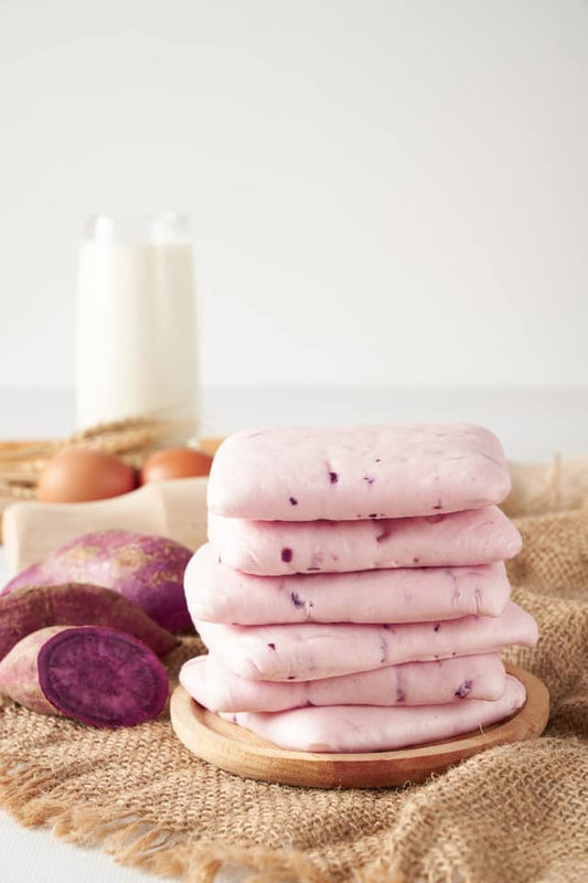 YT Purple Sweet Porato Mantou 紫薯馒头面包 6pcs