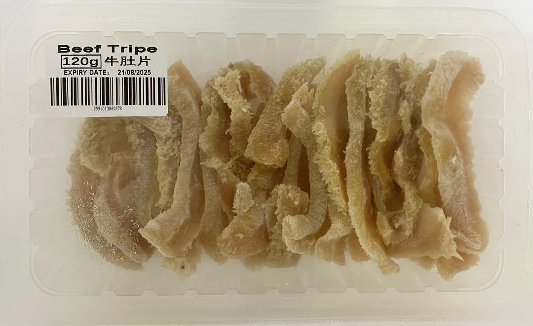 【T10】Beef Tripe 牛肚片 120g±