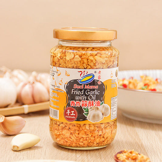 Suci Mama Fried Garlic With Oil 蒜米油 300g±