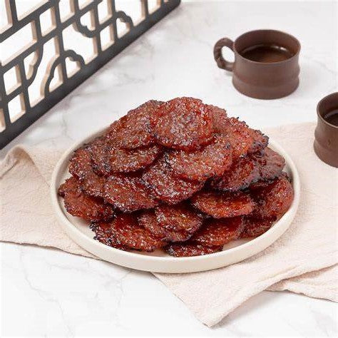San Zhu Biao Frozen Golden Coin Dried Meat 三猪标金钱肉干 500g±