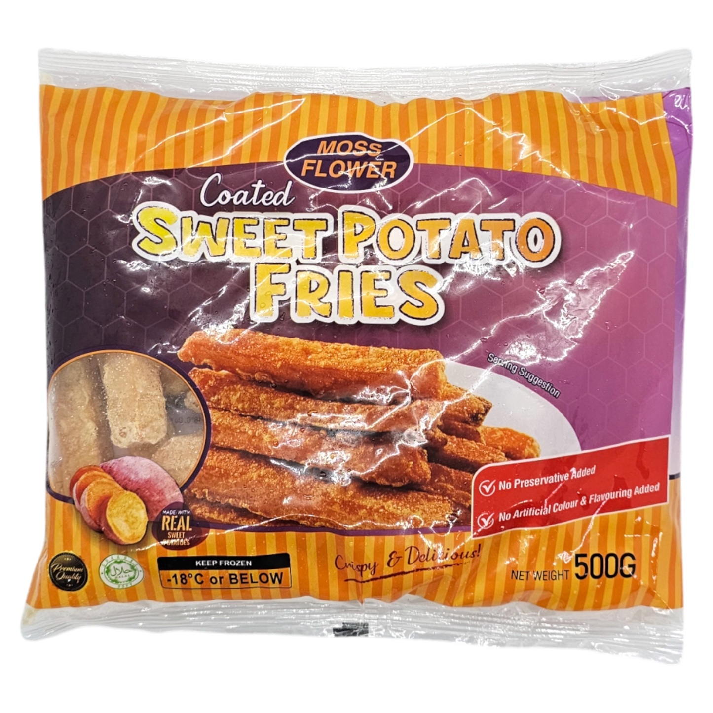 【T10】Sweet Potato Fries 地瓜薯条 500g