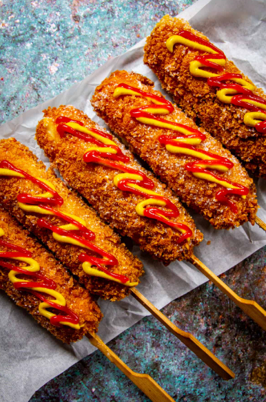Korean Crispy Corn Dog 韩式脆皮热狗棒 100g± (1pc)