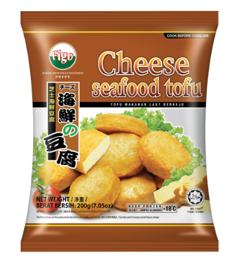 Figo Cheese Seafood Tofu 芝士海鲜豆腐 200g±