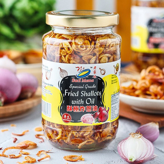 Suci Mama Fried Shallots With Oil 酥级炸葱油 300g±