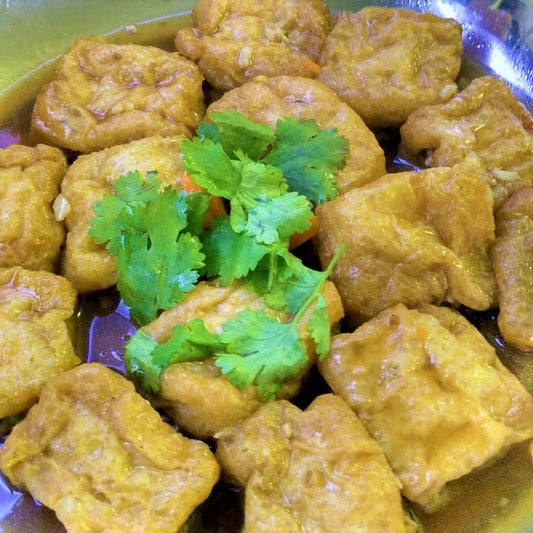 Maw M Stuffed Beancurd Puff Chives 全民广西豆腐卜韭菜 6pcs