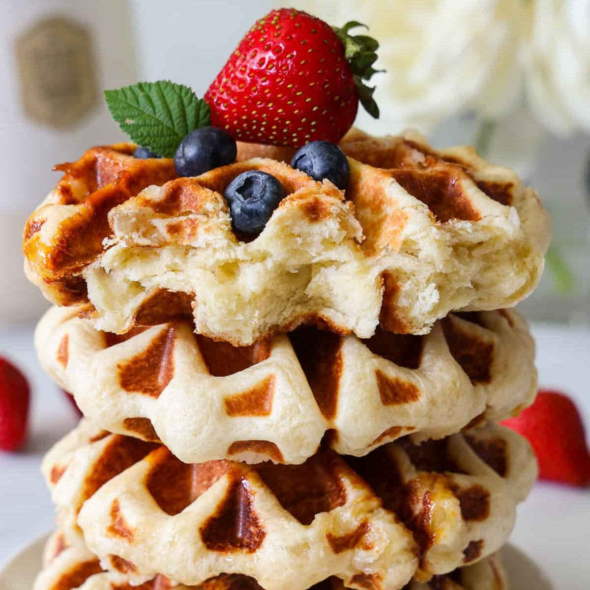 Belgian Waffle 比利时松饼 6pcs