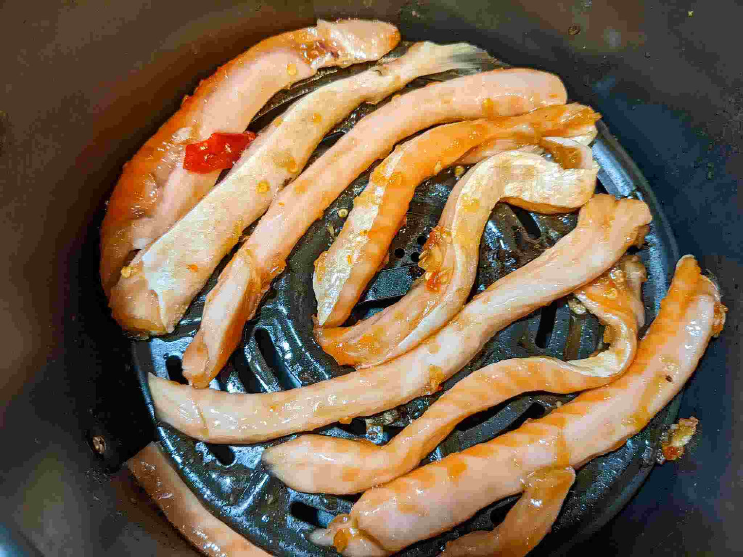 【T6】Salmon Belly Strip 三文鱼腩 500g±
