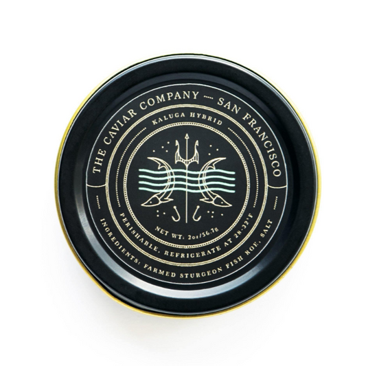【PREORDER 预购】Kaluga Hybrid Caviar 卡露伽鱼子酱 28.4g
