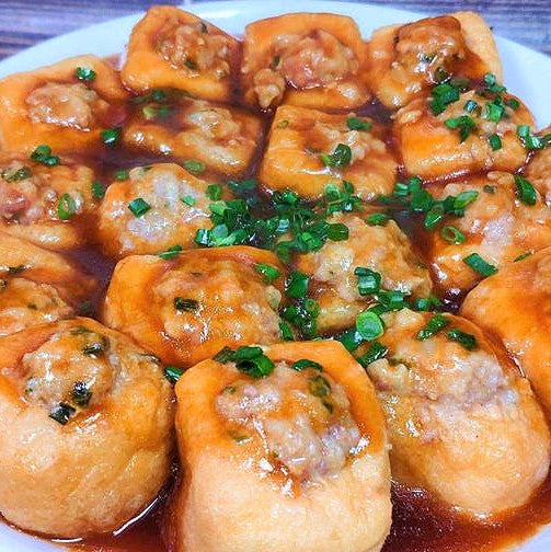 Maw M Stuffed Beancurd Puff Chives 全民广西豆腐卜韭菜 6pcs