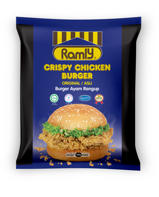 Ramly Crispy Chicken Burger Meat 脆皮汉堡肉 2pcs