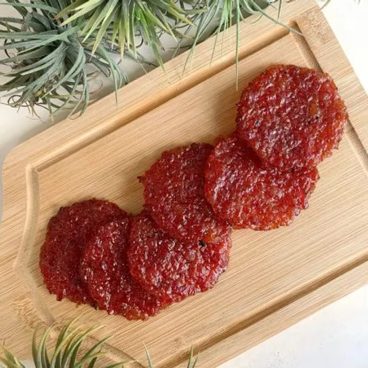 San Zhu Biao Frozen Golden Coin Dried Meat 三猪标金钱肉干 500g±