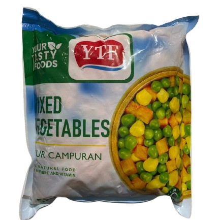 YTF Mixed Vegetables 冷冻什豆蔬菜 500g±