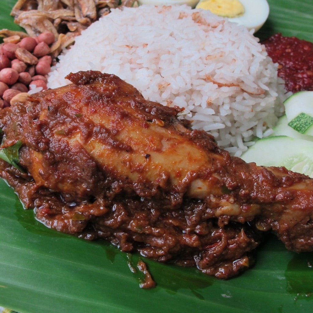 Nasi Lemak Rendang Chicken 飞机餐椰浆饭 260g