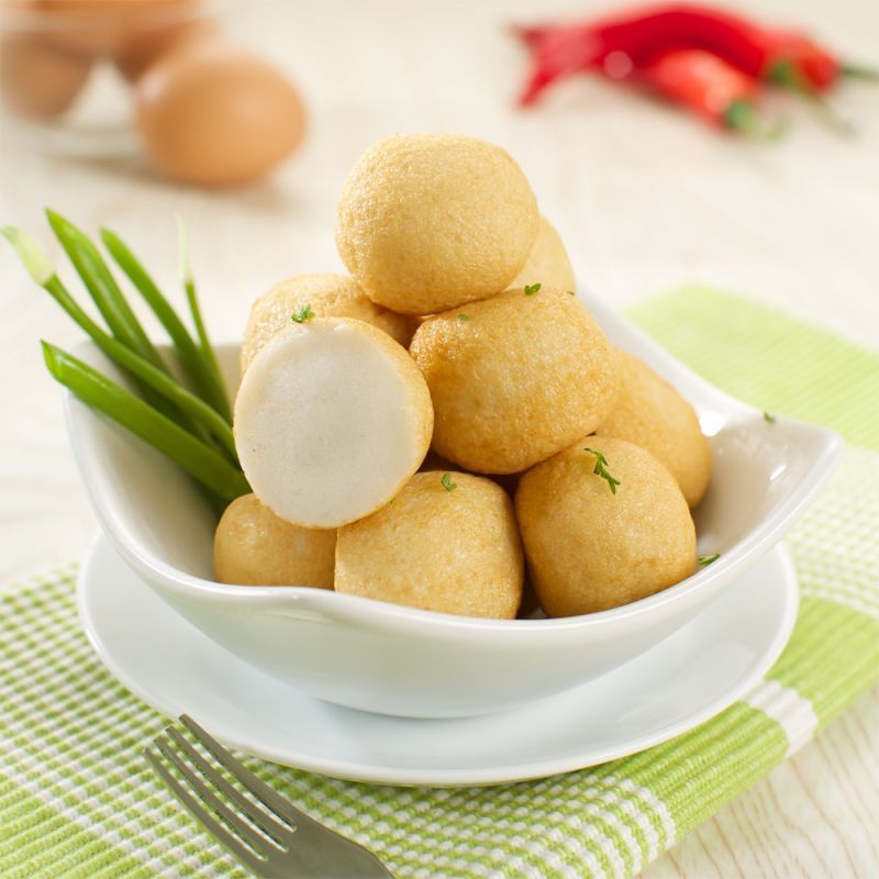 Mushroom Fried Fish Ball 中炸丸 500g