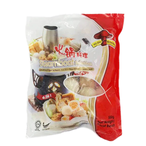 Mushroom Steamboat Selection 6 In 1 火锅料理 (500g)