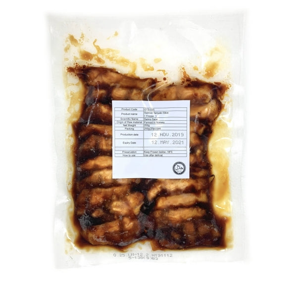 XK Salmon Belly Teriyaki Slice 日式照烧三文鱼腩皇 20pcs