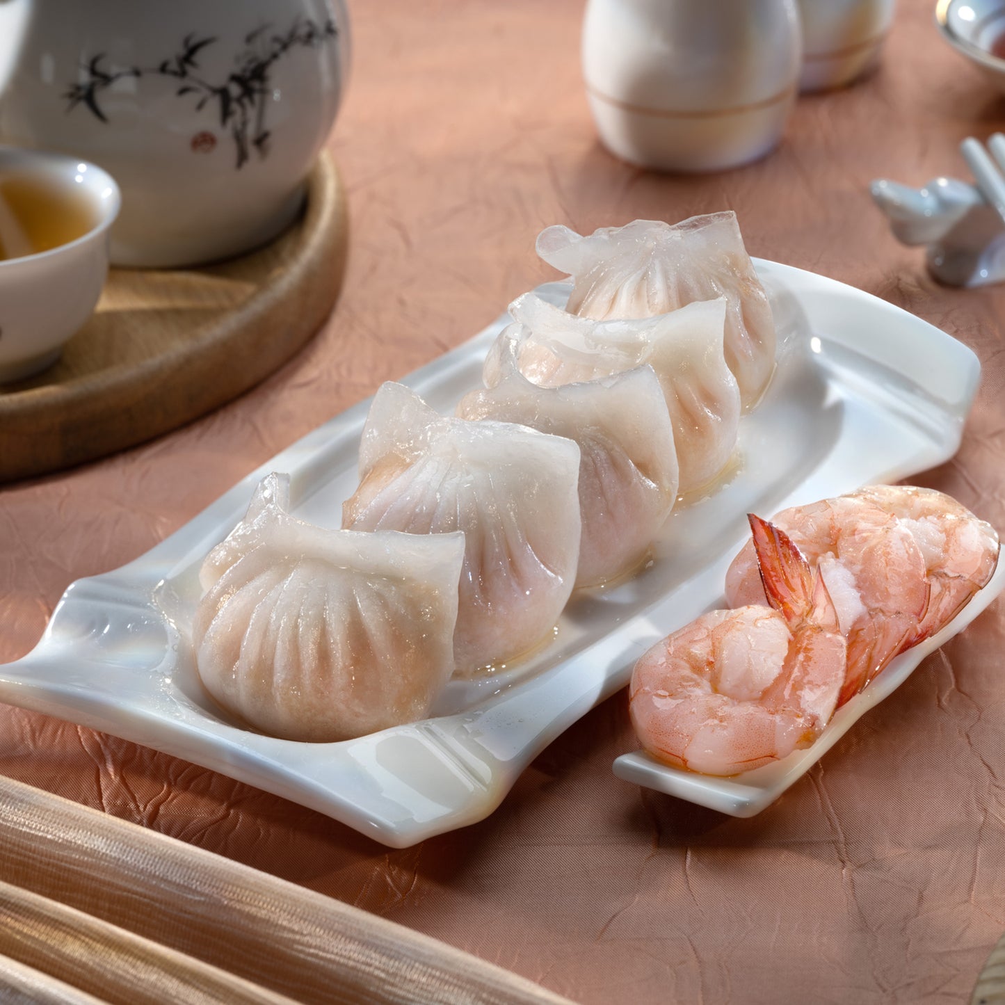Crystal Shrimp Dumplings 水晶虾饺 8pcs