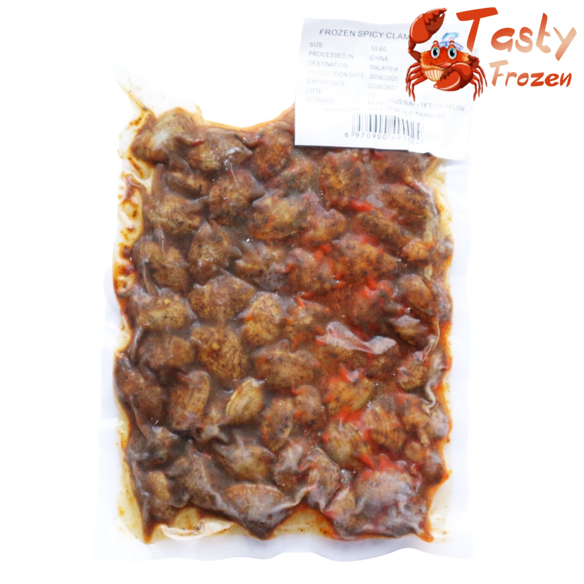 Frozen Spicy Clam 麻辣啦啦 400g