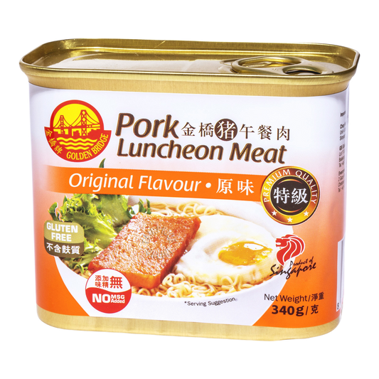 Golden Bridge Pork Luncheon Meat 金桥猪午餐肉 340g