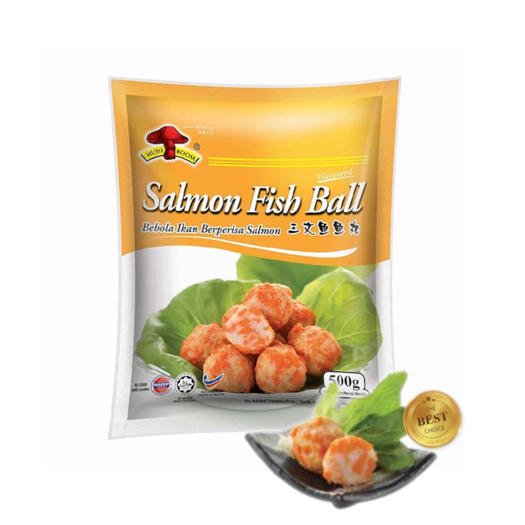 Mushroom Salmon Fish Ball 三文鱼鱼丸 500g