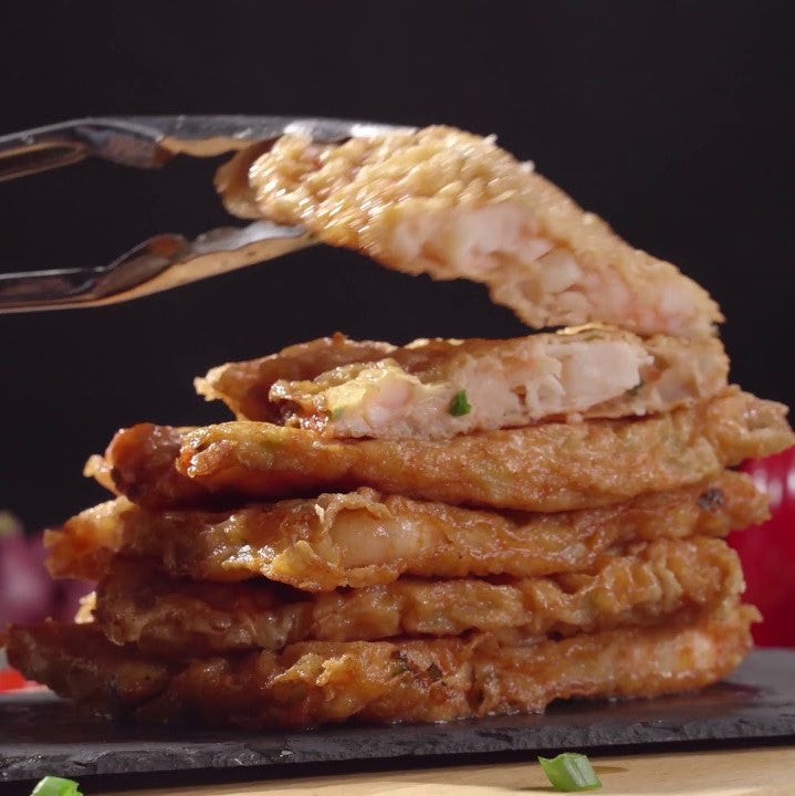 Golden Crispy Prawn Cake 虾排黄金甲 200g