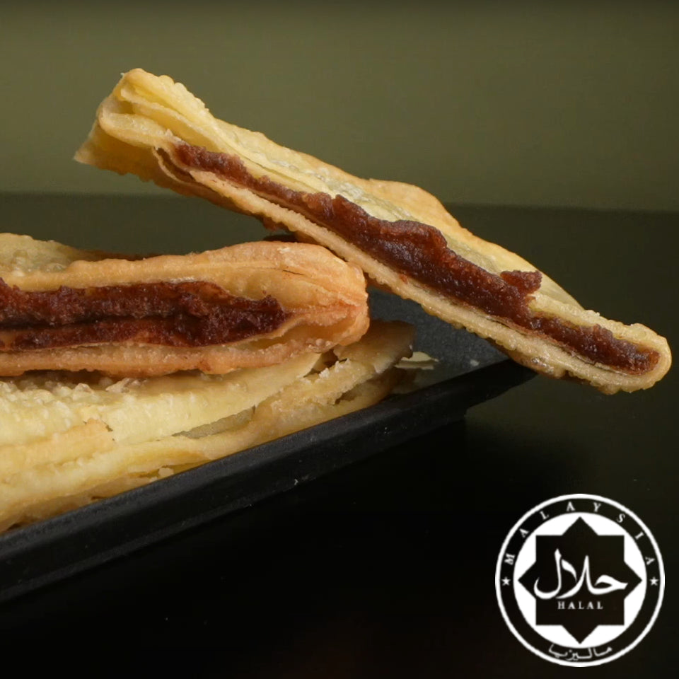 EZ Crispy Red Bean Pancake 香脆红豆饼 2pcs