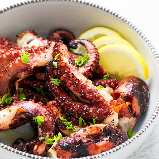 Frozen Cooked Giant Octopus Leg 章鱼脚 (3/4pcs)