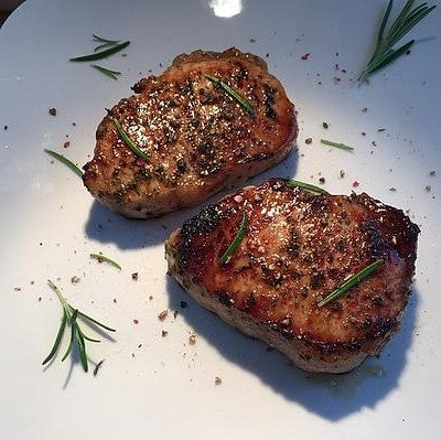 Little Boss Iberico Steak w/ French Butter 牛油酱黑毛猪夹心猪扒 2pcs