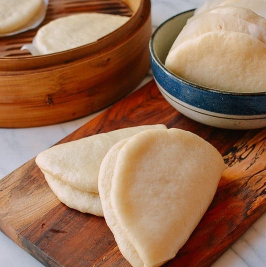 Sandwich Bun Plain 荷叶包 10pcs