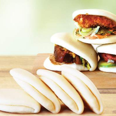 Sandwich Bun Plain 荷叶包 10pcs