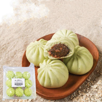 Matcha Red Bean Pao 日式抹茶红豆 9pcs