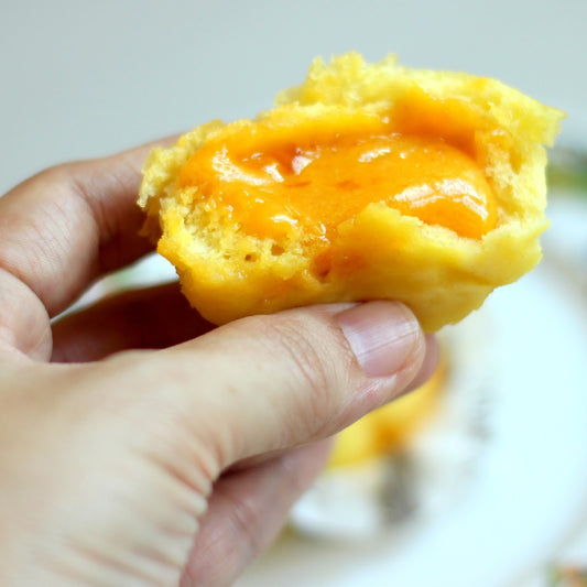 Mini Custard Lava Bun 迷你流沙包 12pcs