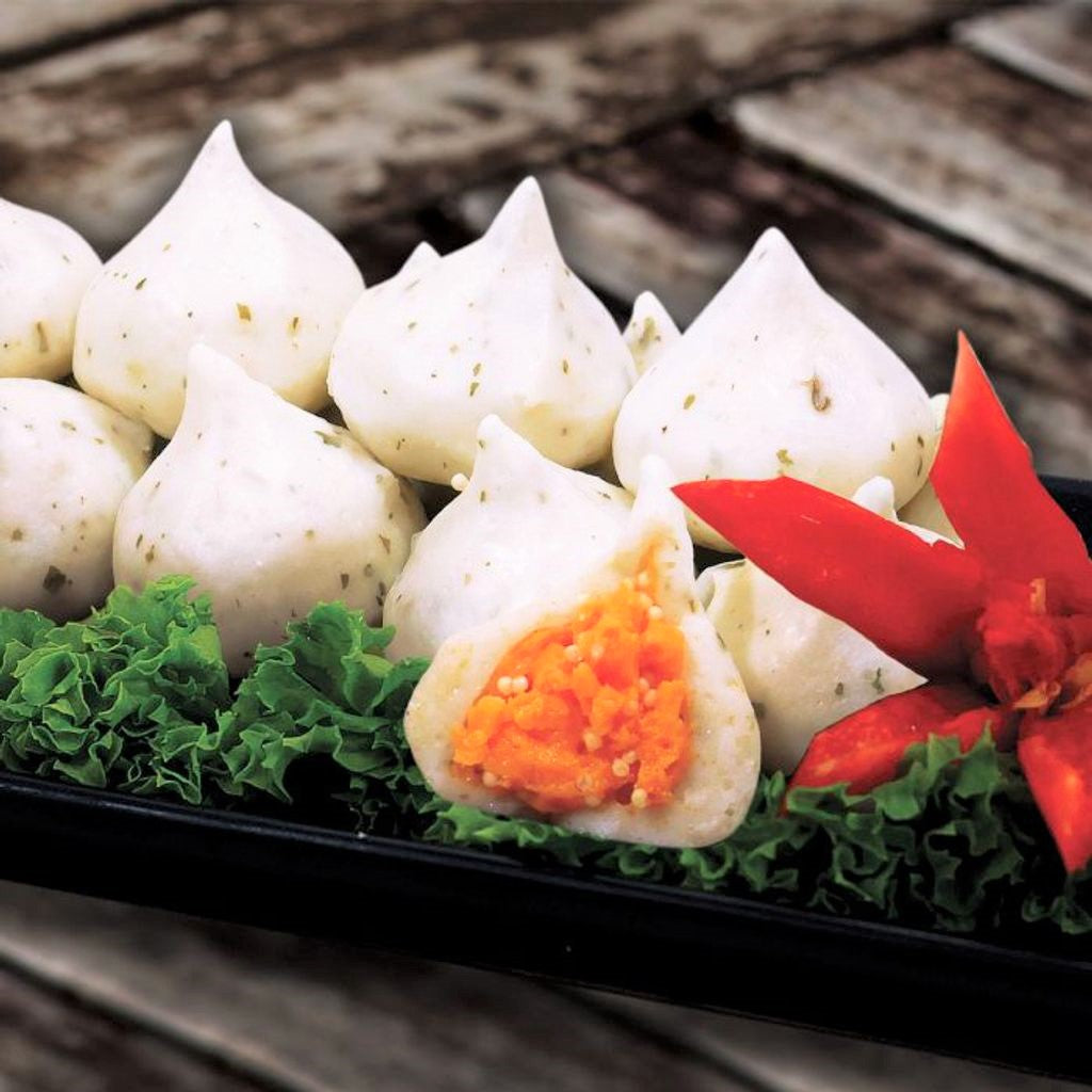 Mushroom Fisro Fish Dumpling with Fish Roe 鱼包蛋 500g