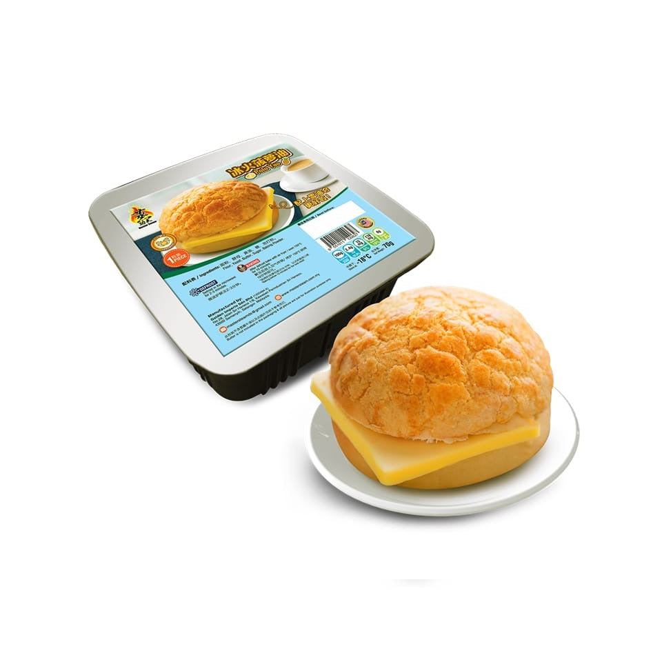 Pineapple Bun 冰火菠萝油