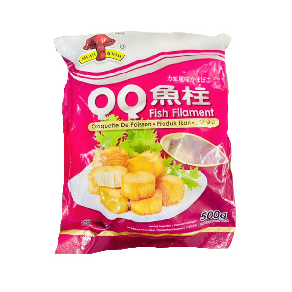Mushroom QQ Fish Filament QQ鱼柱 500g