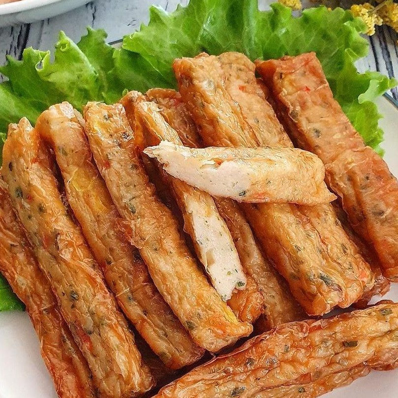 Mushroom Vegie Fish Roll 鱼肉卷 500g