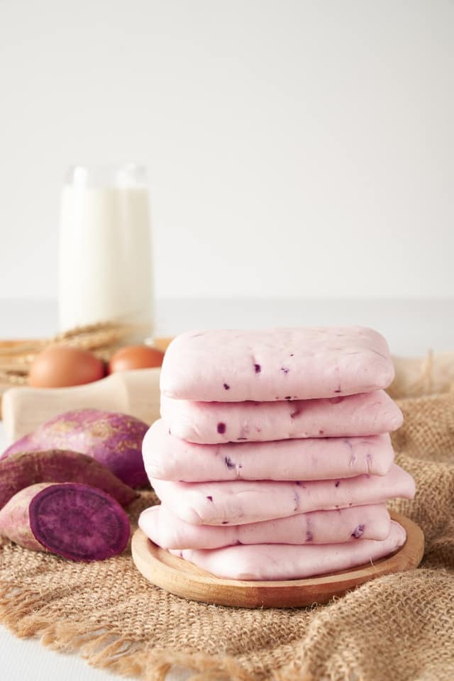 YT Purple Sweet Porato Mantou 紫薯馒头面包 6pcs