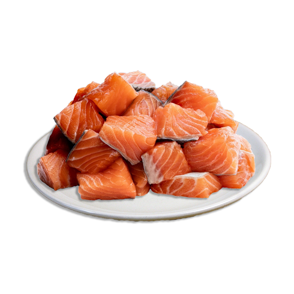 Frozen Salmon Cube 冷冻三文鱼块 (1kg±)