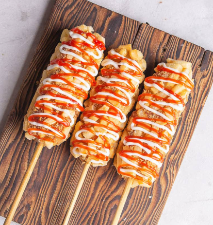 Korean Crispy Corn Dog 韩式脆皮热狗棒 100g± (1pc)