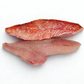 Frozen Pacific Red Fish Fillet IQF Skin On 冷冻太平洋红鱼带皮鱼柳 450g±