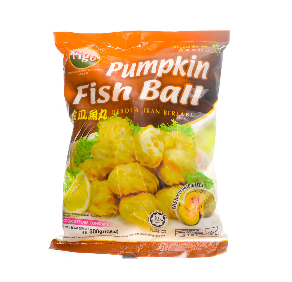 Figo Pumpkin Fishball 金瓜鱼丸 500g±