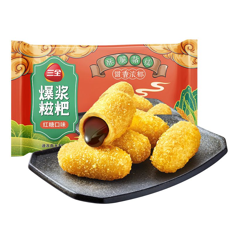 Sq Brown Sugar Patties 三全爆浆红糖糍粑 300g±