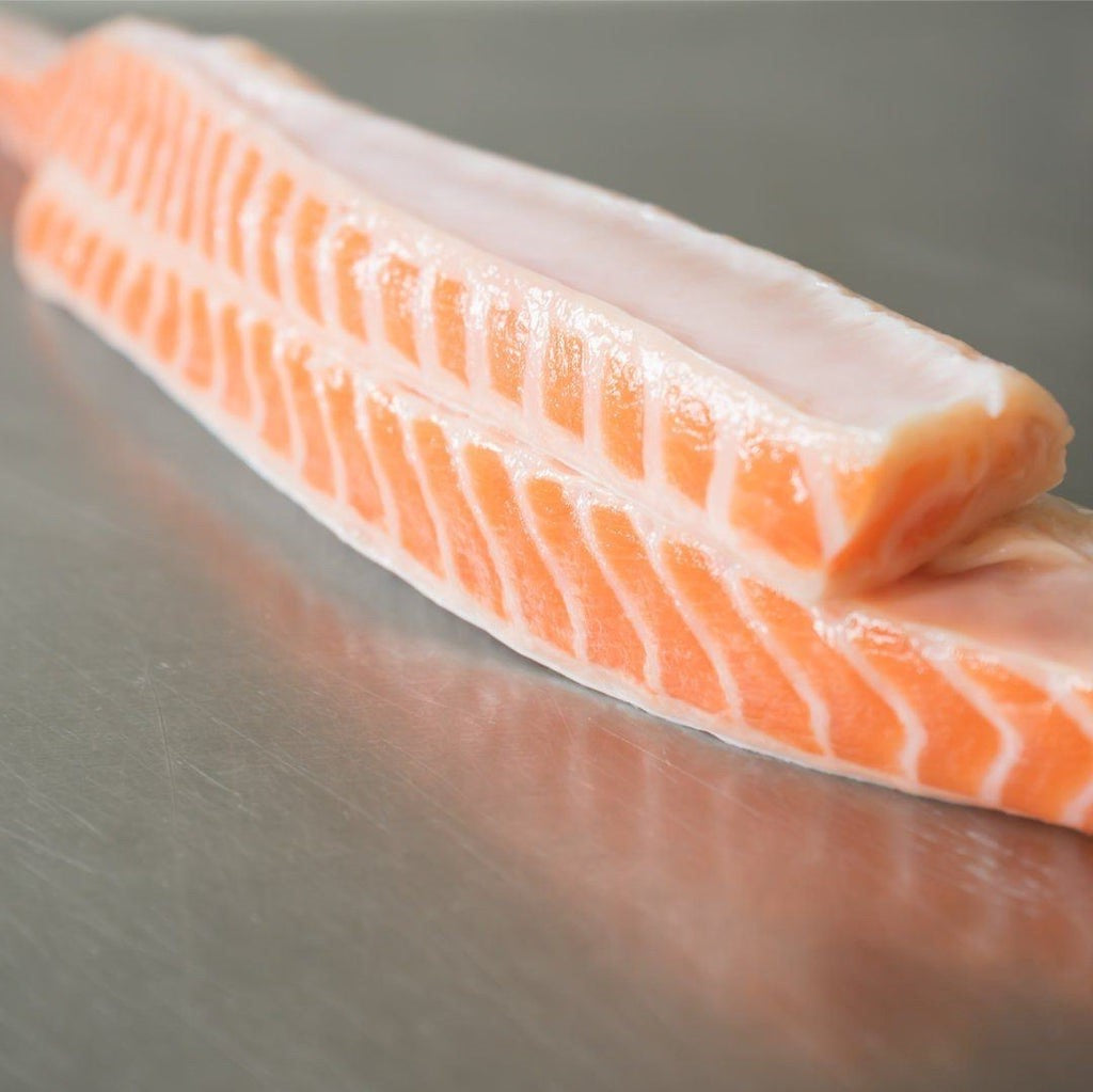 Salmon Belly Strip 三文鱼腩 500g±