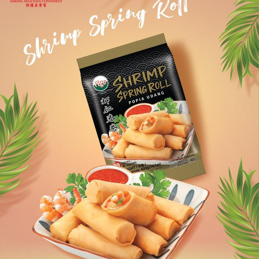 Figo Shrimp Spring Roll 虾仁春卷 400g±