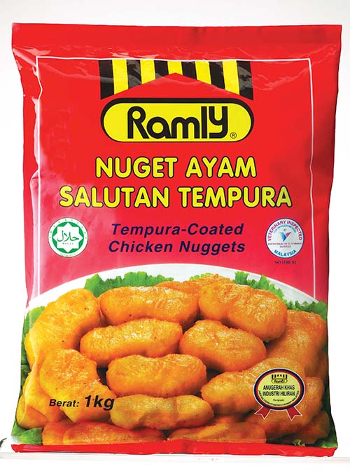 Ramly Tempura Chicken Nugget 天妇罗鸡块 1kg