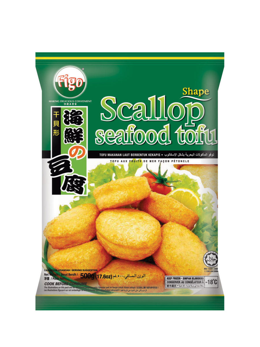 Figo Scallop Seafood Tofu 干贝形海鲜豆腐 500g