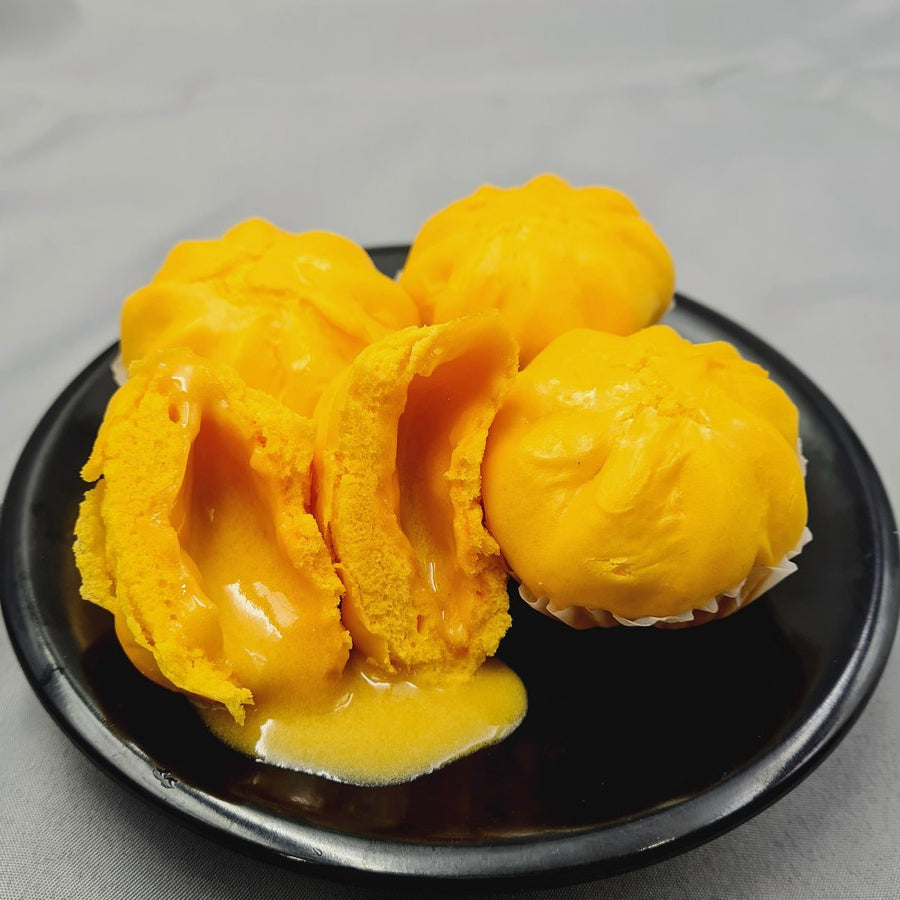 Mini Custard Lava Bun 迷你流沙包 12pcs