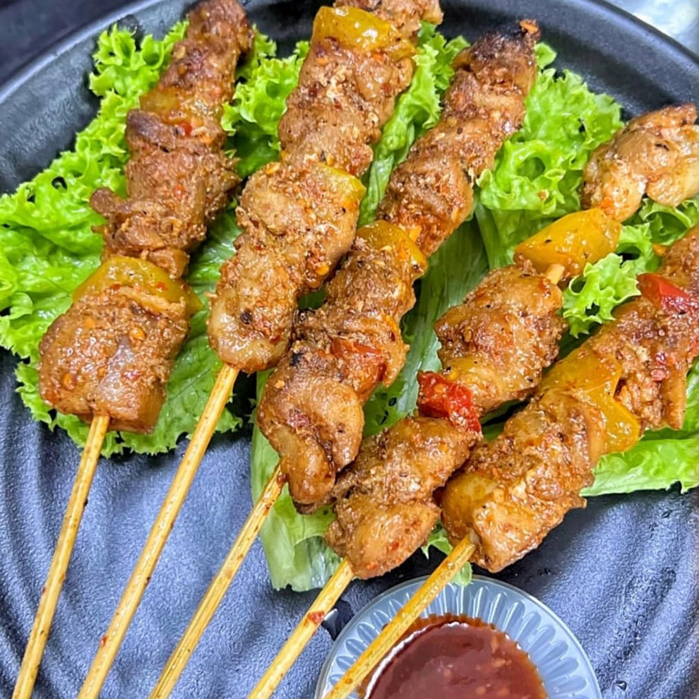 Chicken String with Capsicum 甜椒鸡肉串 10's – Tasty Frozen Trading