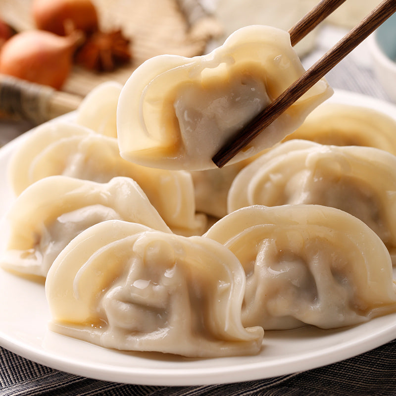 SQ Juicy Soup Dumpling Pork & Leek 三全珍鲜灌汤水饺猪肉韭菜 450g