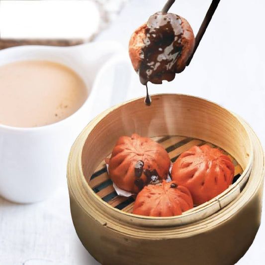 Mini Custard Lava Bun 迷你流沙包 12pcs